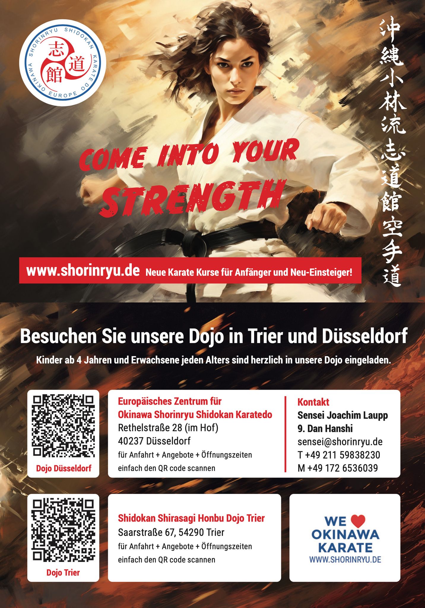 Aktion Neuer Karate Kurs Düsseldorf Trier